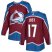Adidas Colorado Avalanche #17 Tyson Jost Burgundy Home Authentic Stitched NHL Jersey
