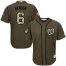 Washington Nationals #6 Anthony Rendon Green Salute to Service Stitched Youth MLB Jersey