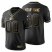 Indianapolis Colts Custom Mens Nike Black Golden Limited NFL 100 Jersey