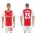 Ajax #25 Dolberg Home Soccer Club Jersey