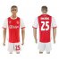 Ajax #25 Dolberg Home Soccer Club Jersey