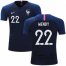 France #22 Mendy Home Kid Soccer Country Jersey