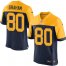Nike Green Bay Packers #80 Jimmy Graham Navy Blue Alternate Mens Stitched NFL New Elite Jersey