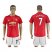 Manchester United #7 Memphis Red Home Soccer Club Jersey
