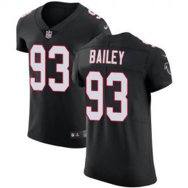 Nike Atlanta Falcons #93 Allen Bailey Black Alternate Mens Stitched NFL New Elite Jersey