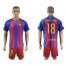Barcelona #18 Jordi Alba Home Soccer Club Jersey
