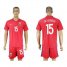 Norway #15 Skjelbred Home Soccer Country Jersey
