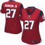 Nike Houston Texans #27 Duke Johnson Jr Red Alternate Womens Stitched NFL Elite Jersey