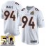 Nike Denver Broncos #94 DeMarcus Ware White Super Bowl 50 Mens Stitched NFL Game Event Jersey
