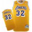 Los Angeles Lakers 32 Johnson Yellow Throwback NBA Jerseys Cheap