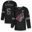 Adidas Arizona Coyotes #6 Jakob Chychrun Black Authentic Classic Stitched NHL Jersey