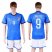 Italy #9 Inglese Home Soccer Country Jersey