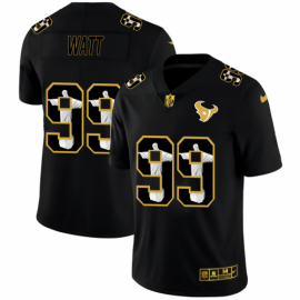 Houston Texans #99 J.J. Watt Mens Nike Carbon Black Vapor Cristo Redentor Limited NFL Jersey