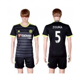 Chelsea #5 Zouma Away Soccer Club Jersey