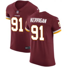 Nike Washington Football Team #91 Ryan Kerrigan Burgundy Red Team Color Mens Stitched NFL Vapor Untouchable Elite Jersey