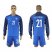 France #21 Koscielny Home Long Sleeves Soccer Country Jersey