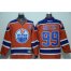 Edmonton Oilers #99 Wayne Gretzky Orange CCM Throwback Stitched NHL Jersey