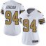 Nike New Orleans Saints #94 Cameron Jordan White Womens Stitched NFL Limited Rush Jersey