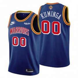 Golden State Golden State Warriors #00 Jonathan Kuminga Youth Nike Releases Classic Edition 2022 NBA Finals 75th Anniversary Jersey Blue Youth