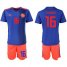 Colombia #16 M.Borja Away Soccer Country Jersey