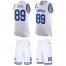 Nike Dallas Cowboys #89 Blake Jarwin White Team Color Mens Stitched NFL Limited Tank Top Suit Jersey