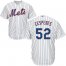 New York Mets #52 Yoenis Cespedes White(Blue Strip) Cool Base Stitched Youth MLB Jersey