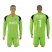 Oporto #1 Helton Green Goalkeeper Long Sleeves Soccer Club Jersey