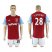 West Ham United #28 Lanzini Home Soccer Club Jersey