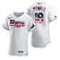 Tampa Bay Rays #18 Joey Wendle Mens Nike White Fluttering USA Flag Limited Edition Authentic MLB Jersey