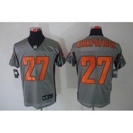 Nike Cincinnati Bengals #27 Dre Kirkpatrick Grey Shadow Mens Stitched NFL Elite Jersey