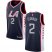 Clippers #2 Kawhi Leonard Navy Youth Basketball Swingman City Edition 2018/19 Jersey