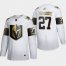 Vegas Golden Knights #27 Shea Theodore Mens Adidas White Golden Edition Limited Stitched NHL Jersey