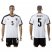 Austria #5 Fuchs White Away Soccer Country Jersey