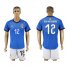 Italy #12 Donna Rumma Home Soccer Country Jersey
