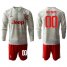 Juventus Personalized Away Long Sleeves Soccer Club Jersey