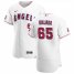 Los Angeles Angels #65 Jose Quijada Mens Nike White Home 2020 Authentic Player MLB Jersey