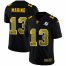 Miami Dolphins #13 Dan Marino Mens Black Nike Golden Sequin Vapor Limited NFL Jersey