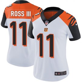 Nike Cincinnati Bengals #11 John Ross III White Womens Stitched NFL Vapor Untouchable Limited Jersey