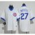 Chicago Cubs #27 Addison Russell White(Blue Strip) Cooperstown Stitched Youth MLB Jersey