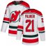 Adidas New Jersey Devils #21 Kyle Palmieri White Alternate Authentic Stitched NHL Jersey