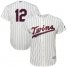 Minnesota Twins #12 Jake Odorizzi Cream Strip Cool Base Stitched Youth MLB Jersey