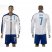 Italy #7 Zaza White Away Long Sleeves Soccer Country Jersey