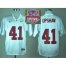 2013 BCS National Championship Alabama Crimson 41 Upshow White NCAA Football Jersey