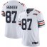 Nike Chicago Bears #87 Adam Shaheen White Alternate Mens Stitched NFL Vapor Untouchable Limited 100th Season Jersey