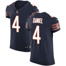 Nike Chicago Bears #4 Chase Daniel Navy Blue Team Color Mens Stitched NFL Vapor Untouchable Elite Jersey