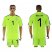 Uruguay #1 Muslera Shiny Green Goalkeeper Soccer Country Jersey