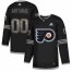 Mens Adidas Flyers Personalized Authentic Black Classic NHL Jersey