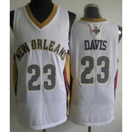 New Orleans Pelicans 23 Anthony Davis White Revolution 30 NBA Jerseys Cheap