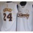 Los Angeles Lakers 24 Kobe Bryant White 2010 Finals Champions Jersey Cheap