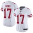 Nike San Francisco 49ers #17 Jalen Hurd White Womens Stitched NFL Vapor Untouchable Limited Jersey